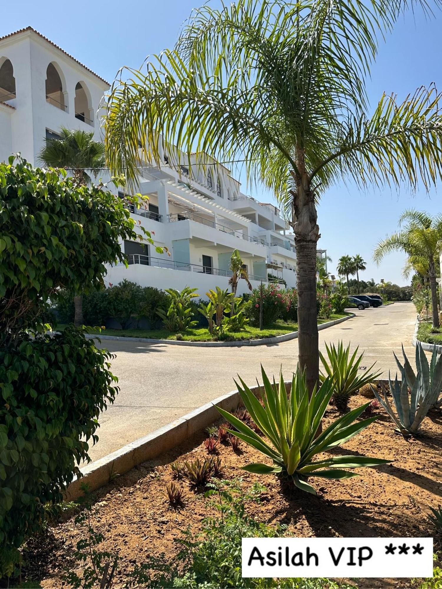 Asilah Vip - Haut Standing - Vue Mer - Piscines - Plage A 5 Minute - Garage Privee - Acces Pmr Esterno foto