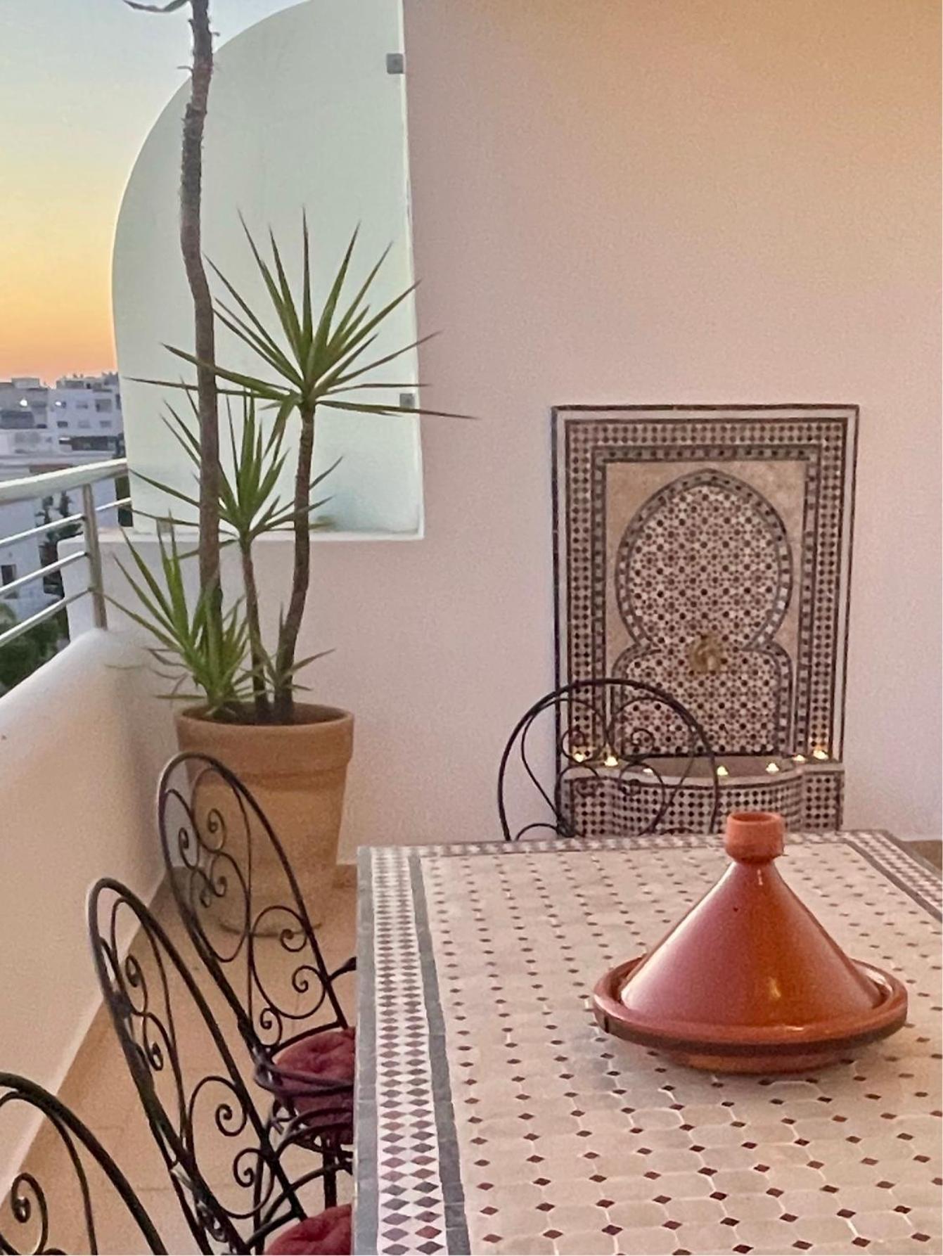 Asilah Vip - Haut Standing - Vue Mer - Piscines - Plage A 5 Minute - Garage Privee - Acces Pmr Esterno foto