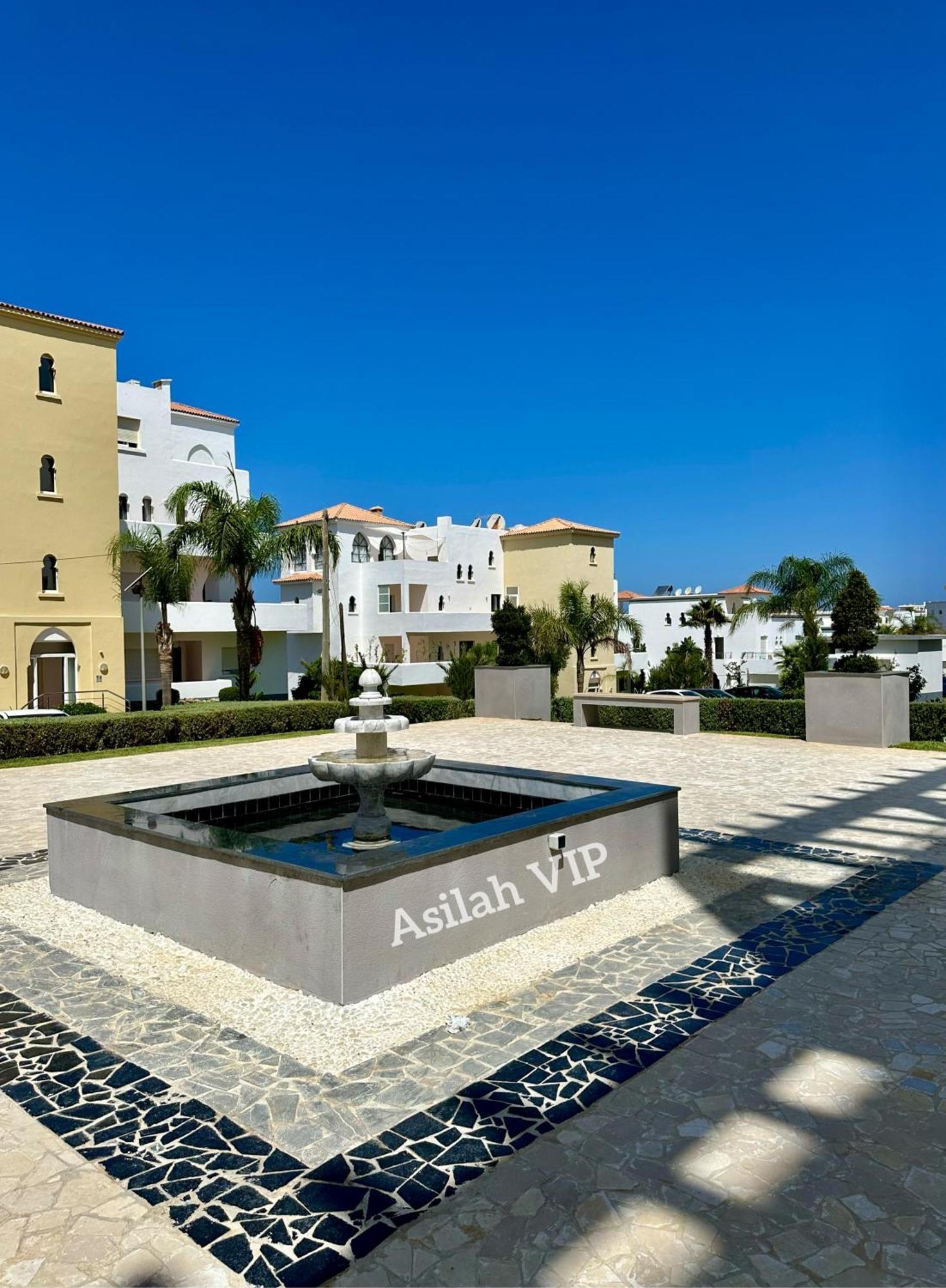 Asilah Vip - Haut Standing - Vue Mer - Piscines - Plage A 5 Minute - Garage Privee - Acces Pmr Esterno foto