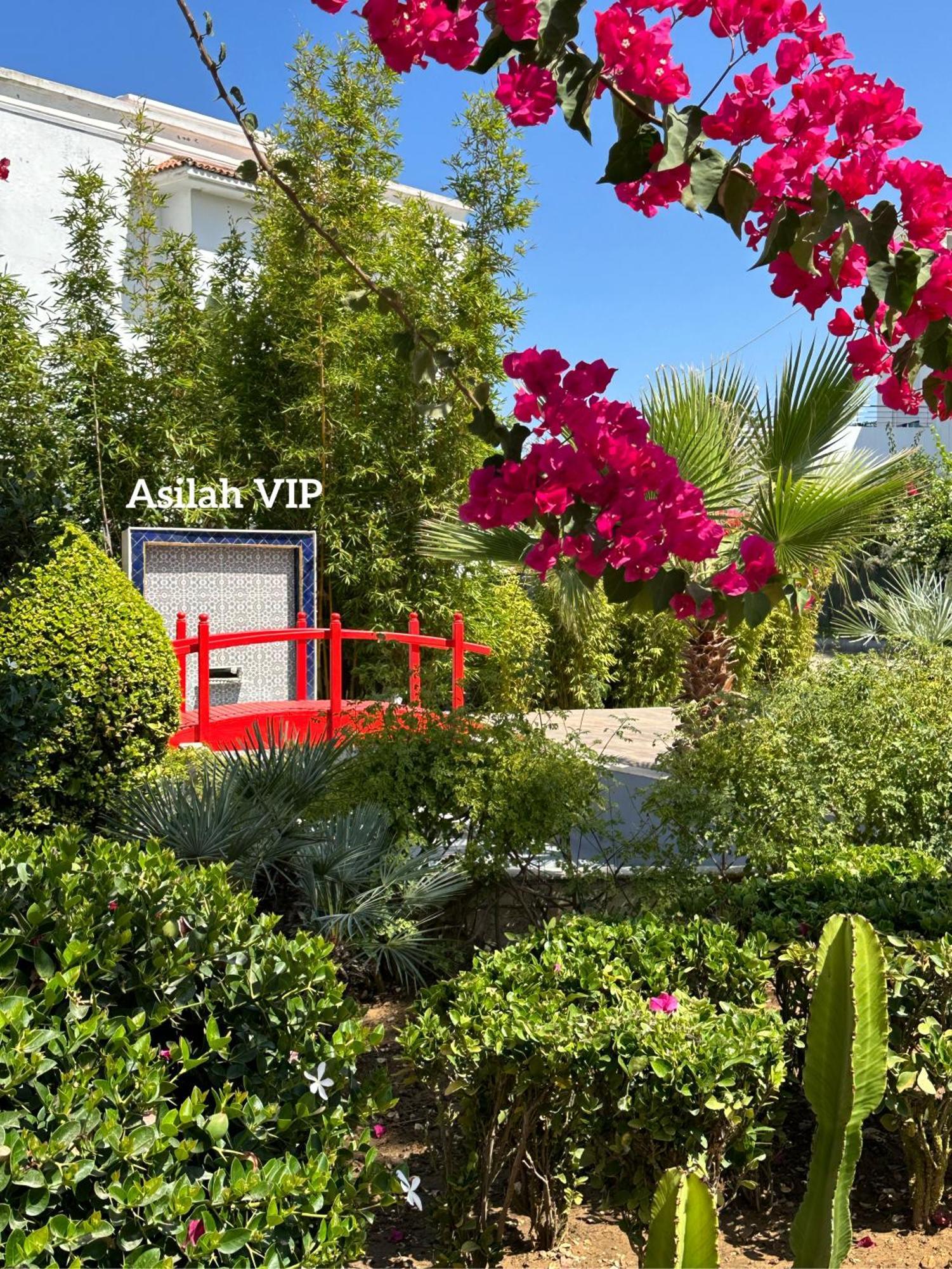 Asilah Vip - Haut Standing - Vue Mer - Piscines - Plage A 5 Minute - Garage Privee - Acces Pmr Esterno foto